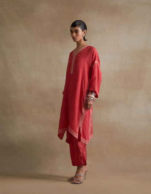 Kiln tomato kaftan set