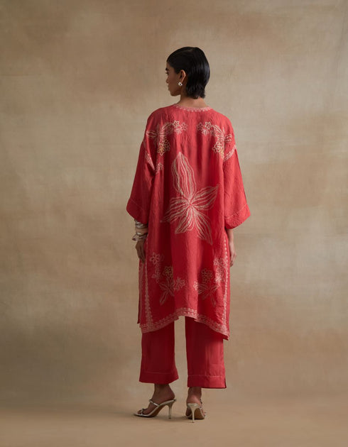 Kiln tomato kaftan set