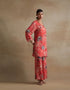 Kiln tomato organza detailing co-ord set
