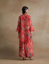 Kiln tomato organza detailing co-ord set