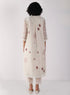 Kizuna ivory block print kurta set