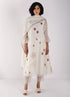 Kizuna ivory hakoni print kurta set