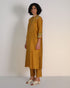 Kizuna ochre kurta set