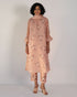 Kizuna old rose sakura print kurta set