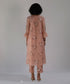 Kizuna old rose sakura print kurta set