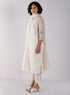 Kizuna stripe organza kurta set