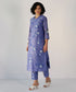 Kizuna twilight sakura print kurta set
