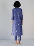 Kizuna twilight sakura print kurta set