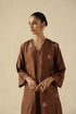 Kohinoor copper kurta set