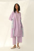 Kokanica mauve patchwork tunic dress
