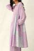 Kokanica mauve patchwork tunic dress