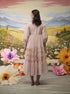 Lavender floral dress