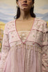 Lavender gathered kurta