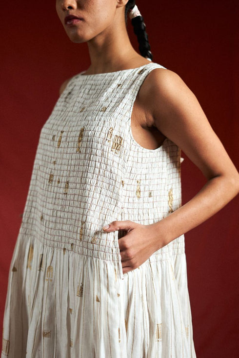 Lay ruching dress
