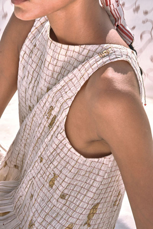 Lay ruching dress