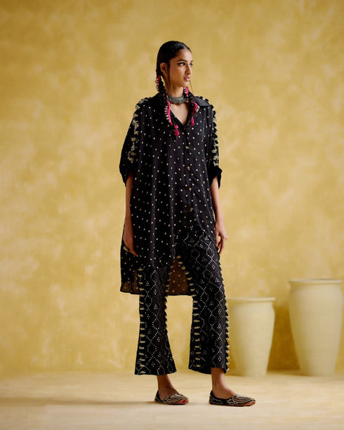 Leander black co-ord set