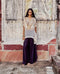 Leher gota dhoti set