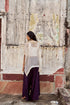 Leher gota dhoti set