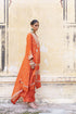 Leher kesariya moon kurta set