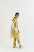 Lemonade yellow silk kurta set