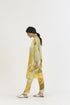 Lemonade yellow silk kurta set