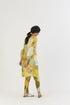 Lemonade yellow silk kurta set