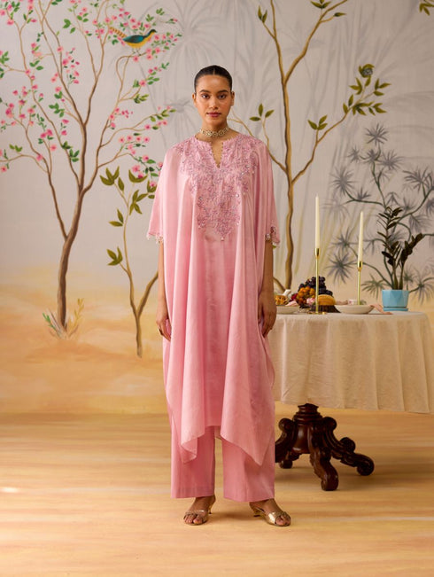 Liyana lilac kaftan set