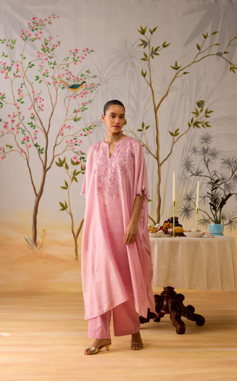 Liyana lilac kaftan set