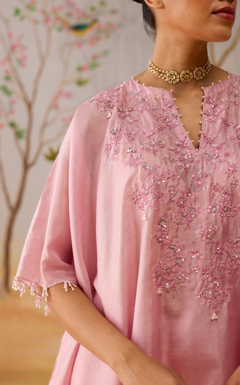 Liyana lilac kaftan set