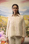 Lumina bone white checkered shirt