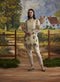 Lumina bone white embroidered kurta