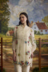 Lumina bone white embroidered kurta