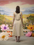 Lumina bone white embroidered waistcoat
