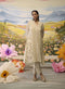 Lumina bone white smocked tunic