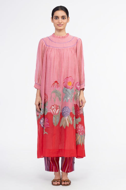 Luna pink tunic