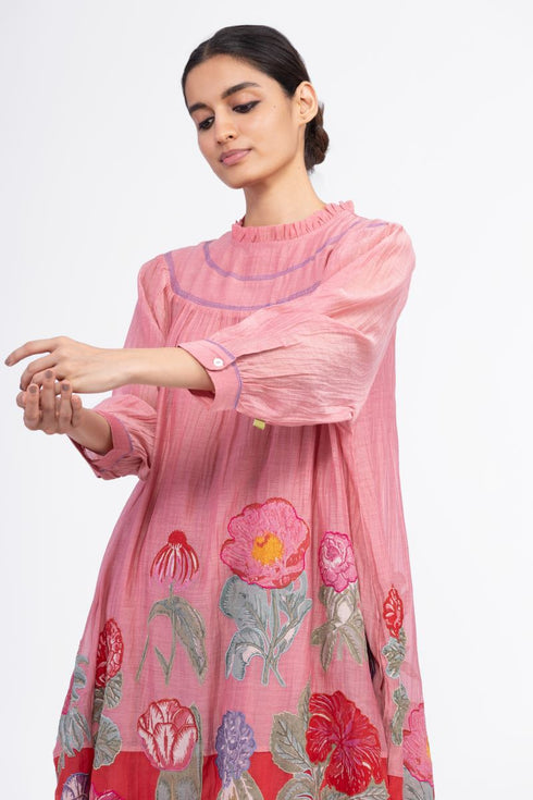 Luna pink tunic