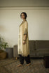 Maitreyi beige saanjh kurta with pants