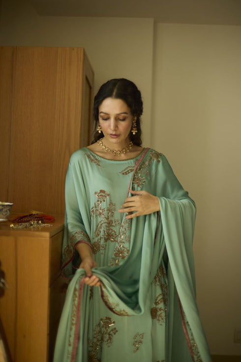 Maitreyi blue arohi dupatta