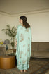 Maitreyi blue arohi kaftan set