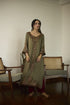 Maitreyi green saanjh kurta set