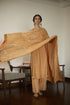 Maitreyi orange dupatta