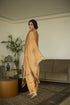 Maitreyi orange palm dupatta