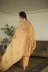 Maitreyi orange palm dupatta