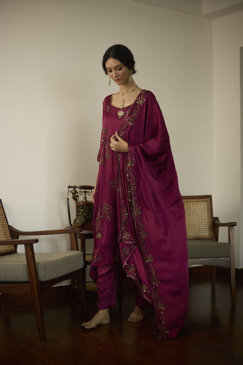 Maitreyi pink arohi dupatta