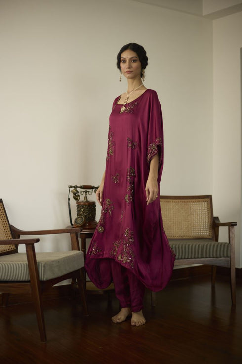 Maitreyi pink arohi kurta with pants