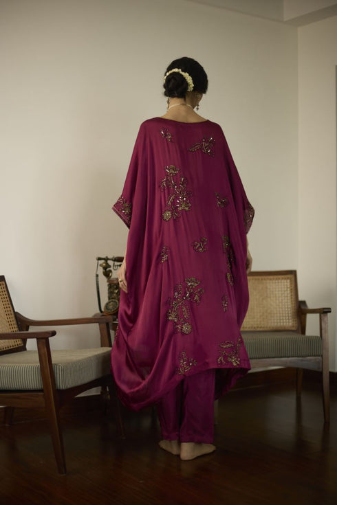 Maitreyi pink arohi kurta with pants