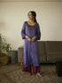 Maitreyi purple diya kurta set