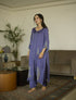 Maitreyi purple chaya kurta with pants