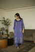 Maitreyi purple chaya kurta with pants