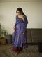 Maitreyi purple diya dupatta